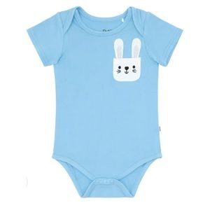 Little Sleepies Bunny Short-Sleeve Bodysuit, 6-12 mo.